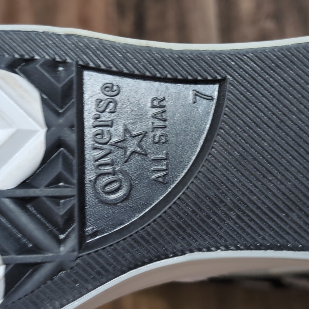 Converse CLOT x Chuck‎ 70 High Giant Panda Shoes Men's 7 Women's 9 Black White - Picture 12 of 14